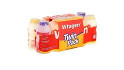 Vitagen Less Sugar Twin Pack 125ml