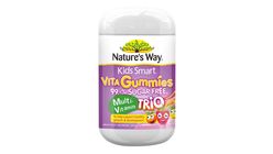 NATURE'S WAY Kids Smart Vita Gummies Sugar Free Multi Trio 75 Pastilles
