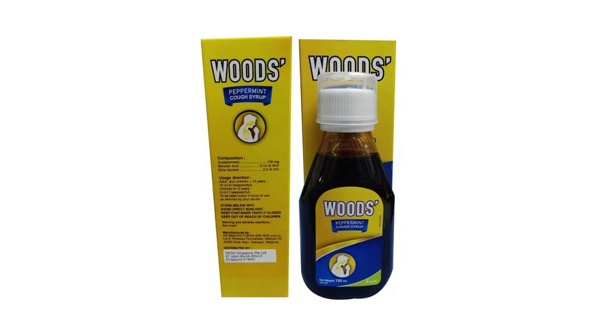 Woods' Peppermint Cough Syrup for Adult 100ml