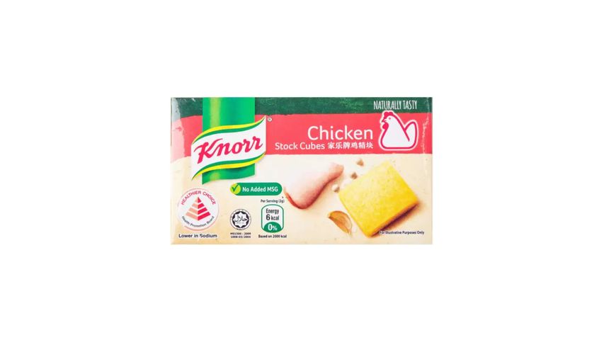 Knorr Chicken Stock Cubes - No Added MSG 60g