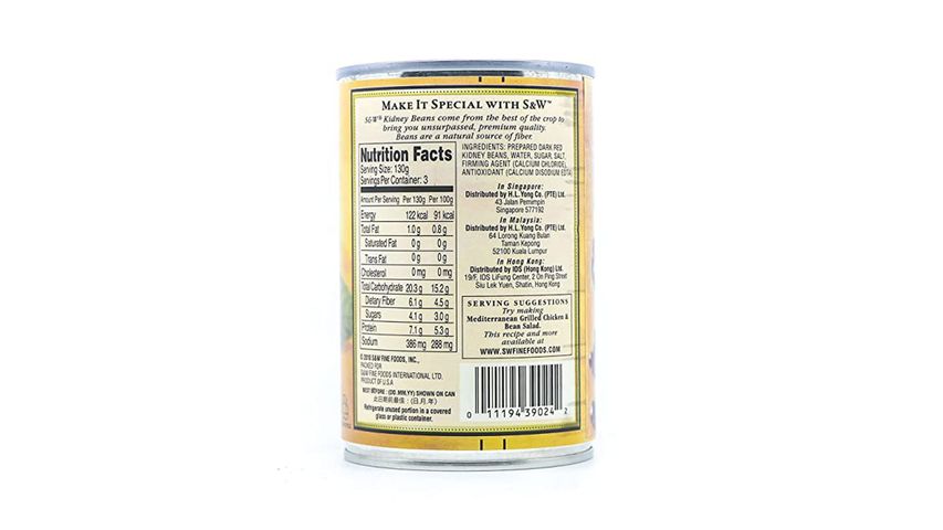 S&W Red Kidney Beans 432g