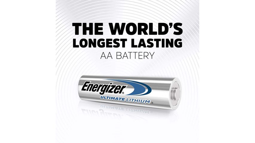 Energizer Ultimate Lithuim AA Batteries 4s