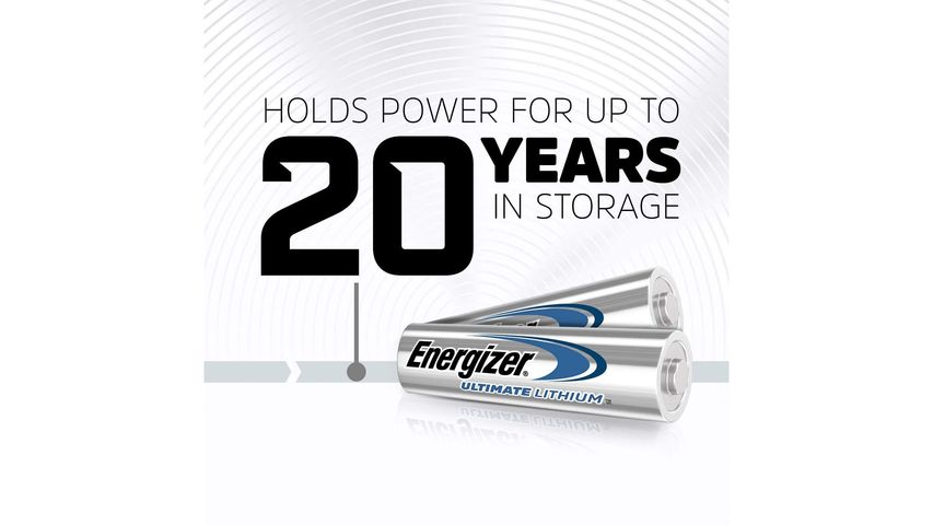 Energizer Ultimate Lithuim AA Batteries 4s