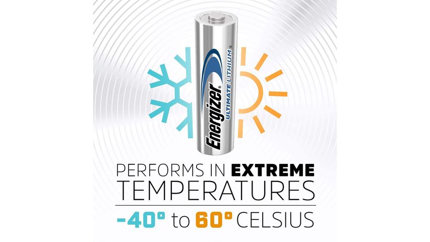 Energizer Ultimate Lithuim AA Batteries 4s