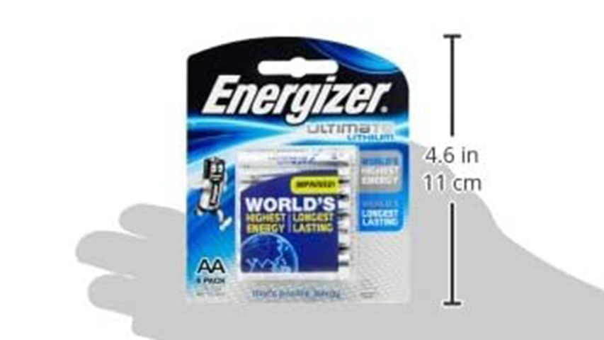 Energizer Ultimate Lithuim AA Batteries 4s