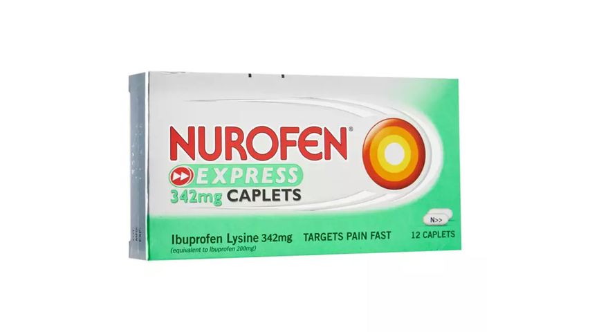 Nurofen Pain Relief & Fever Express Caplets 12s