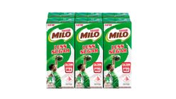 Milo UHT 50% Less Sugar Chocolate Malted Milk Pack 6s x 200ml