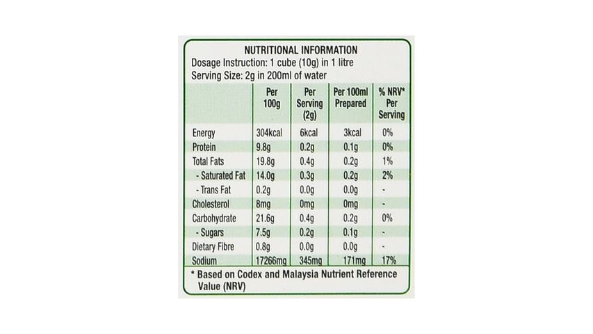 Knorr Chicken Stock Cubes 120g