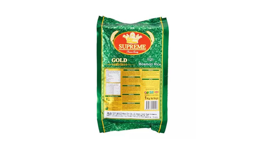 Supreme Gold 1121 Basmati Rice 1KG
