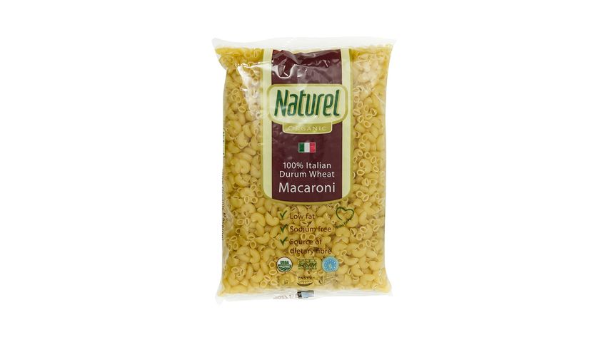Naturel Organic Pasta Macaroni 500g