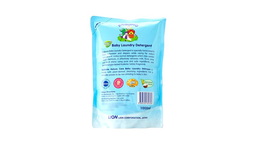 Kodomo Nature Care Baby Laundry Detergent Refill 1L