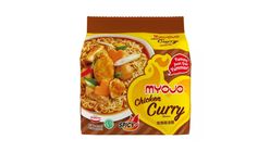 Myojo Chicken Curry Noodles 5 x 83g