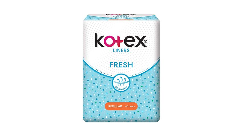 Kotex Fresh Liners Regular - Unscented 40s