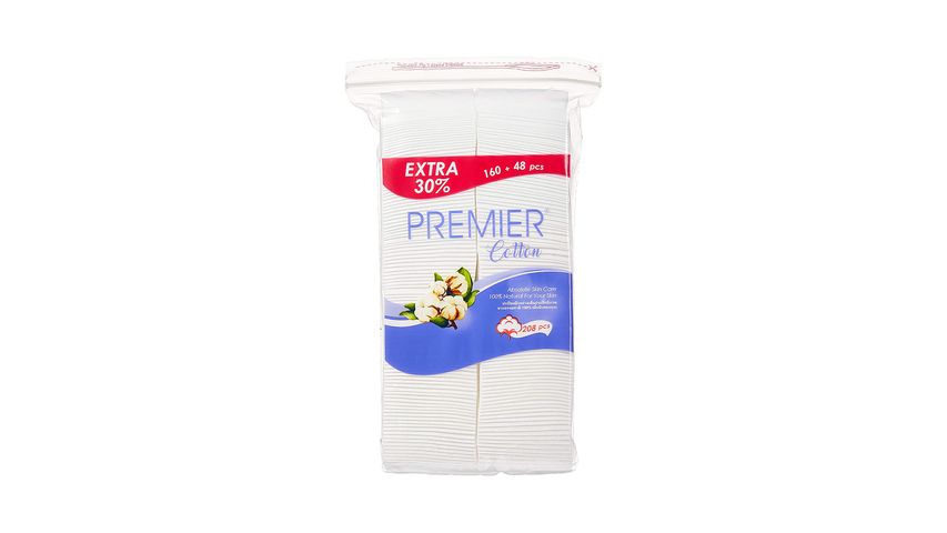 Premier Facial Cotton Value Pack 3 x 208s