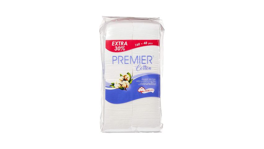 Premier Facial Cotton Value Pack 3 x 208s