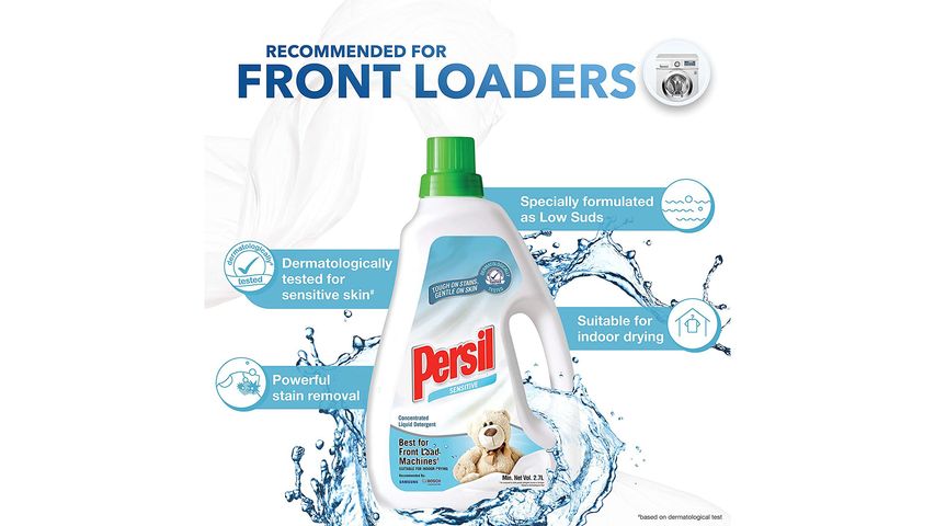 Persil Sensitive Low Suds Sensitive Liquid Detergent 2.7L