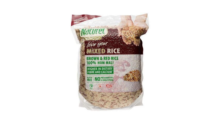 Naturel Organic Brown & Red Mixed Rice 2KG