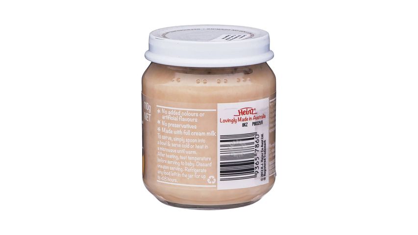 Heinz Banana Custard Baby Food Jar (6+ Months) 110g