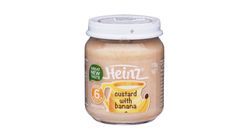 Heinz Baby Banana Custard Baby Food (6+ months) 110g