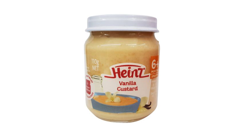 Heinz Baby Vanilla Custard Baby Food (6+ months) 110g