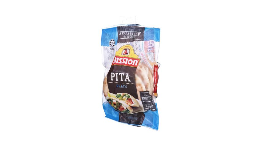 Mission Plain Pita Bread 400g