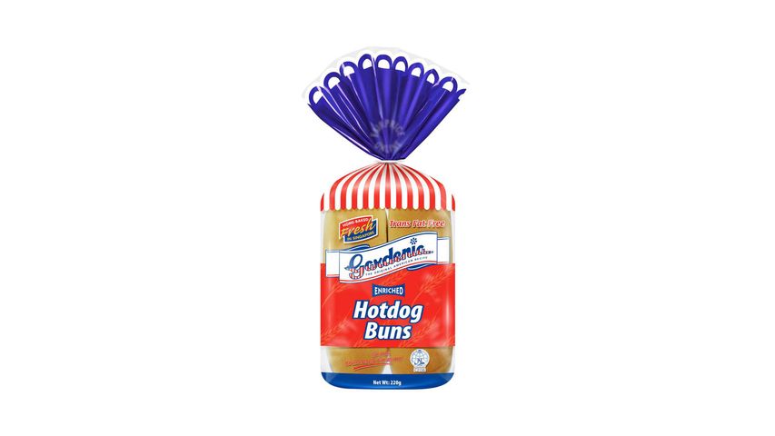Gardenia Hotdog Buns 220g