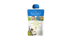 Bellamy's Organic Vanilla & Pear Custard with Chia Seeds - 8+ Months 120g