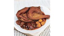 Braised Kampong Chicken with Mushroom and Chestnut 500g