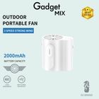 Gadget Mix Diginut CL-36 Waist Hanging Portable Fan White 1 Unit