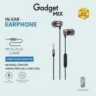 Gadget Mix Diginut E-27 3.5mm in-ear Wired Earphone 1.2m Black 1 Unit
