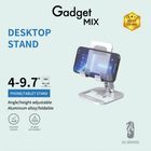 Gadget Mix Diginut ZJ15 Aluminum Foldable Phone Stand Silver 1 Unit