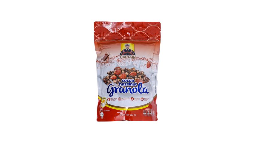 Captain Cocoa Hazelnut Granola Muesli 200g