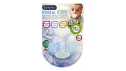Lucky Baby Kristal Kleer™ Glow In Dark Orthodontic 3 months+ Pacifier - Blue 594513B 0.02kg