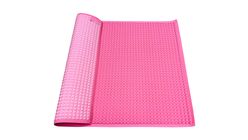 Lucky Baby 804520 Air-Filled Rubber Cot Sheet(Plain M) - Pink / Pink | 500 g