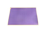 Lucky Baby 804452 Air Filled Rubber Cot Sheet Plain (90 x 60 cm) - Purple & Orange | 800 g