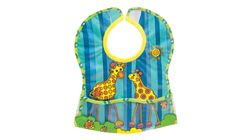 Sassy Ez Clean Pocket Feeding Bib - Giraffe | 70 g