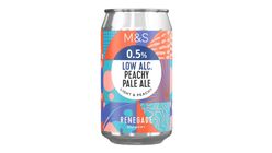 Marks & Spencers Peach Pale Ale 330ml (8885000001026)