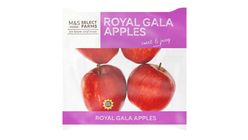 Royal Gala Apples 4 per pack (short life min 7 days) (424851)