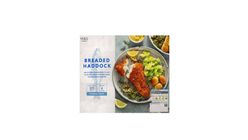 M&S Food Breaded Haddock Fillets Frozen 500g - 29147014