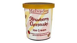 Melvados Strawberry Cheesecake Ice Cream 470ml