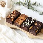Melvados Mini Brownie Sampler Tray (4 Pieces) 330g