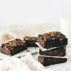 Melvados (Reduced Sugar) Dark Chocolate Brownie Tray (4 Pc) 330g