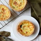 Melvados Turkey Ham & Spinach Quiche Pack (2 Pieces) 250g