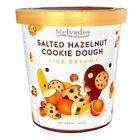 Melvados Salted Hazelnut Cookie Dough Ice Cream 470ml