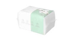 Miniso Soft Double-sided Dry Wipes 100pcs 6931798855524