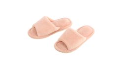 Miniso Women's Comfort Open Toe Slippers Apricot,37/38 1s 6941447530641