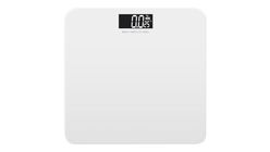 Miniso SCTZC-220419 28cm Tempered Glass Digital Body Weight Scale with Temperature Display White 1130g 6936735381562