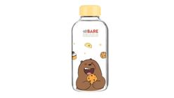 Miniso We Bare Bears Collection High Borosilicate Glass Bottle Grizz 600ml 6941856920699