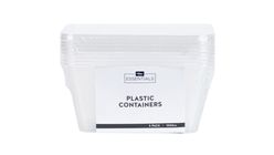 Meadows Essentials 1000ml Disposable Food Container 5 Pieces