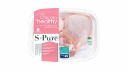 S-Pure Bone-in Chicken Thigh 450g (Halal)